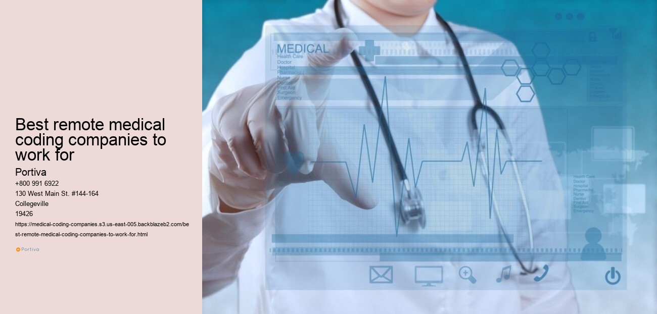 best remote medical coding companies to work for