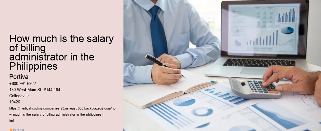 How much is the salary of billing administrator in the Philippines